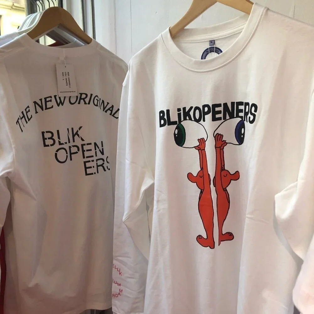 The New Originals x Blikopeners Long Sleeve Shirt Cotton White Large Amsterdam
